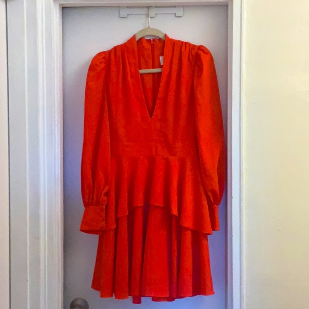 Red Cocktail Dress - Picture 3 of 5